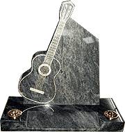 Bahama Blue Wave Headstone